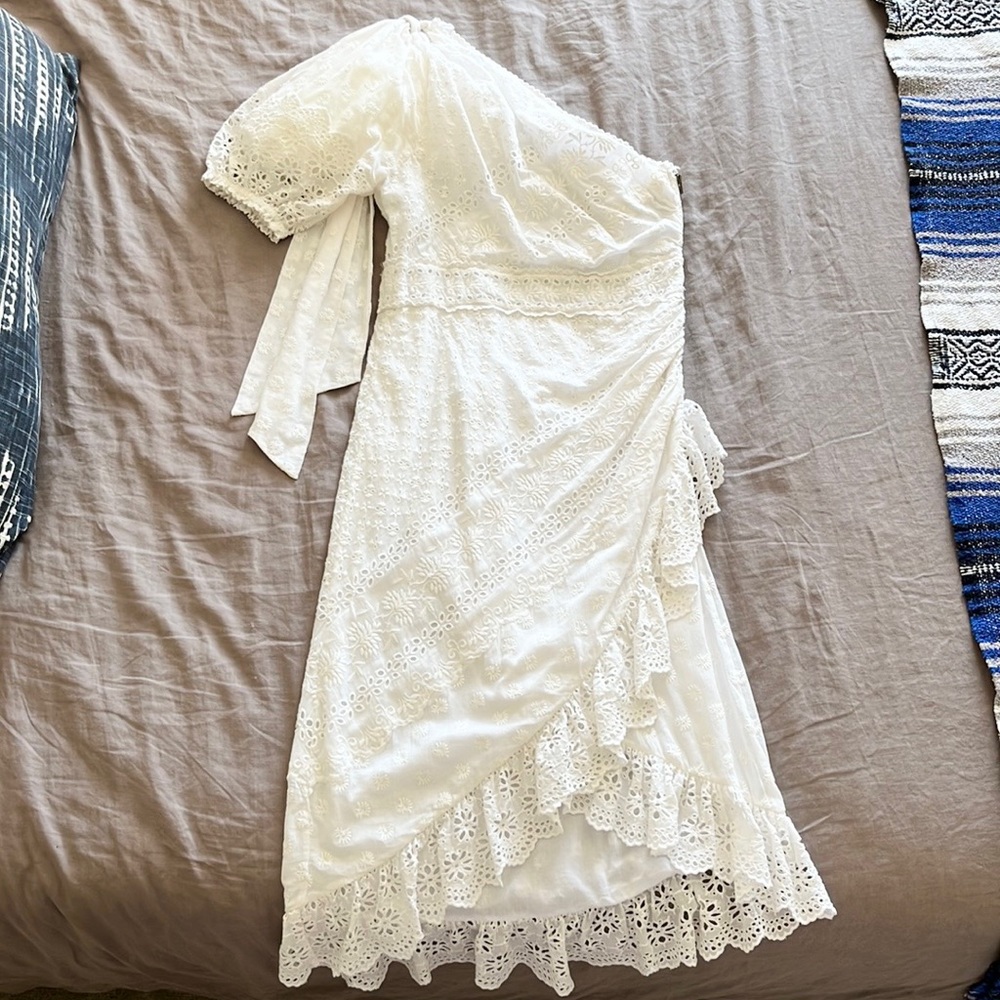 Ulla Johnson Eyelet Dress - Picture 2 of 13